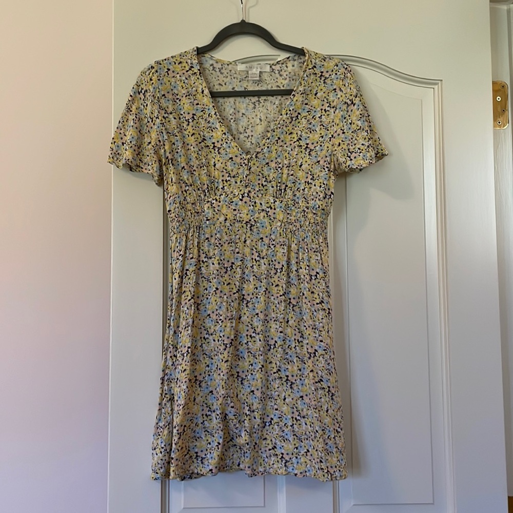 mini floral summer dress